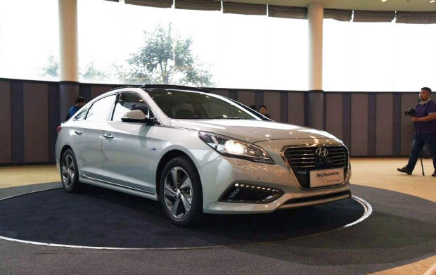 北京現代天嬌寶京店、寶勝店索納塔九混動(dòng)版上市