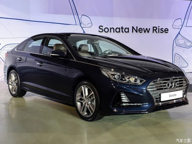 外觀(guān)/配置升級 2017新款索納塔實(shí)車(chē)首發(fā)