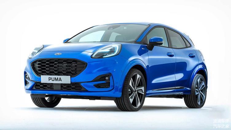 福特發(fā)布PUMA小型SUV官圖，歐式風(fēng)格，造型很有柔和感
