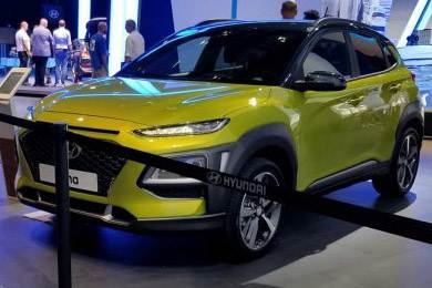 北京現代KONA實(shí)車(chē)亮相法蘭克福車(chē)展