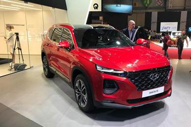 日內瓦車(chē)展：實(shí)拍現代全新格越，追求實(shí)用性的SUV